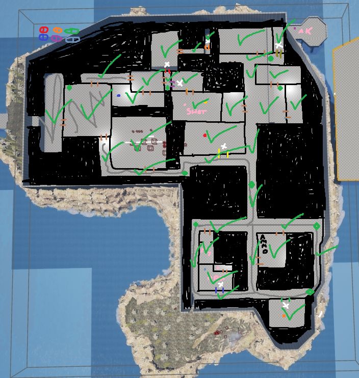 Annotated Exlab_P planning layout