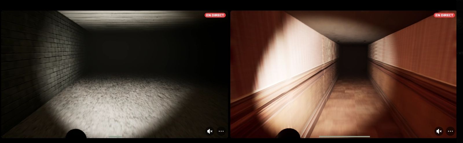 Playtest comparison captures from G Isolation
