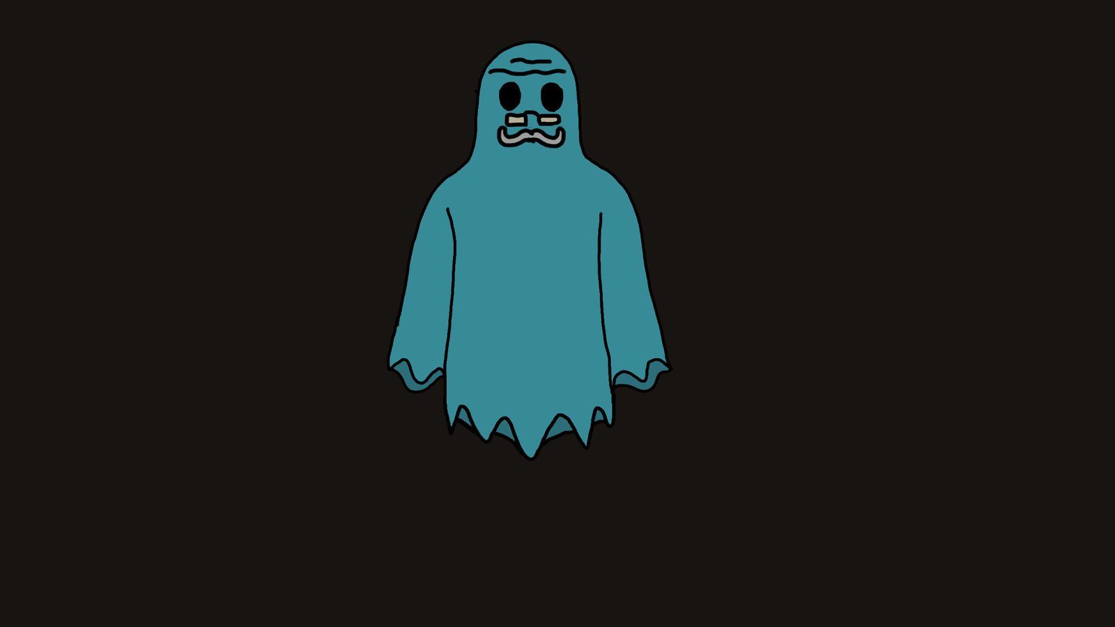 Old ghost illustration made for Iudicium Finale