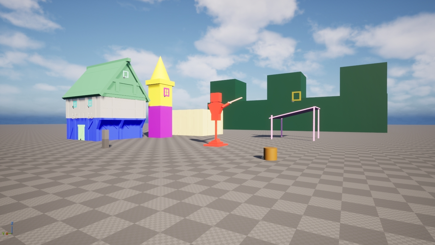 Blockout - Level Design Idea